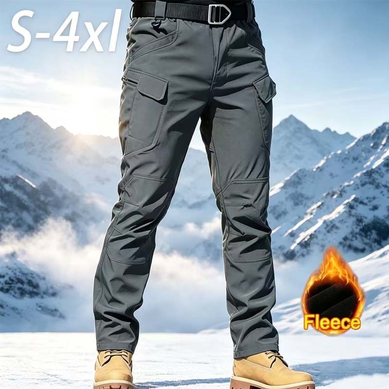 Winter Clothing Hiking - Erkek Kışlık Polar Kargo Pantolonu Günlük