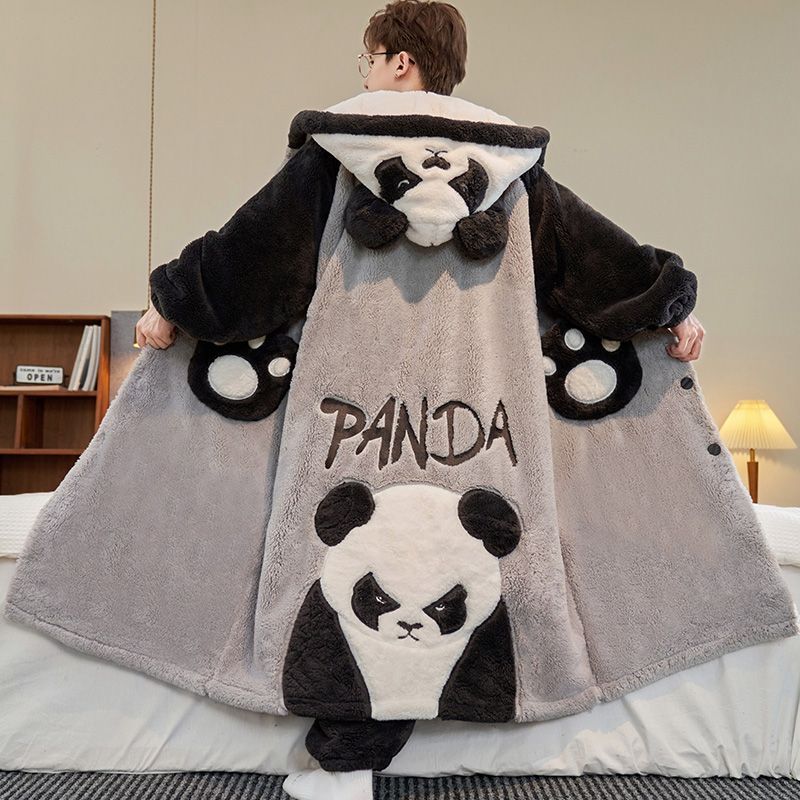 Büyük Beden Panda Desenli Erke - Winter Clothing Pk incelemesi ve fiyatı