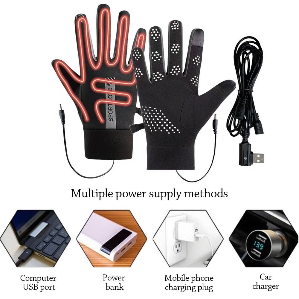Yaratıcı Kışlık USB Isıtmalı E - Heated Gloves Electric incelemesi ve fiyatı